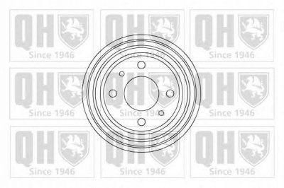 QUINTON HAZELL bdr115 -  Тормозной барабан